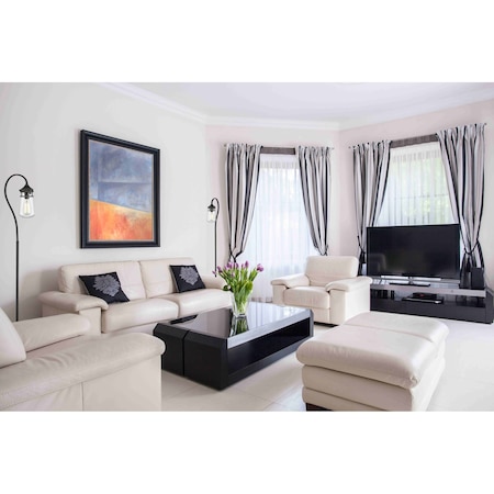 Z-Lite Celeste 1 Light Floor Lamp, Olde Bronze And Clear Seedy FL120-OB